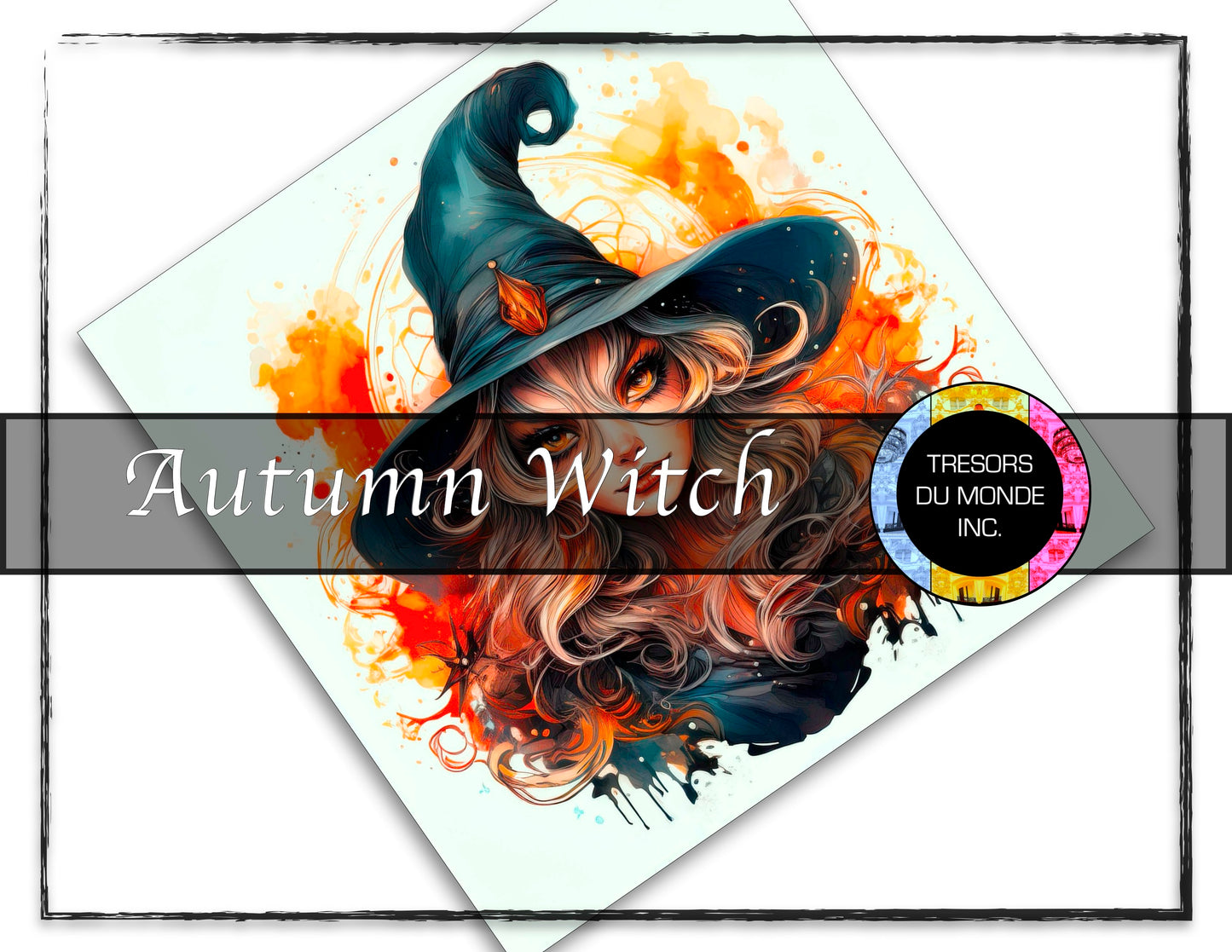Autumn witches and witchers - High resolution digital solo images - Business