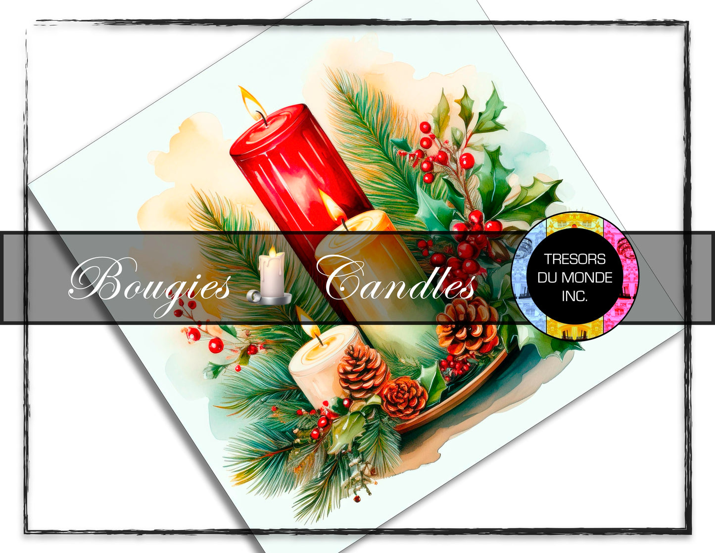 Candles - High resolution digital solo images - Business