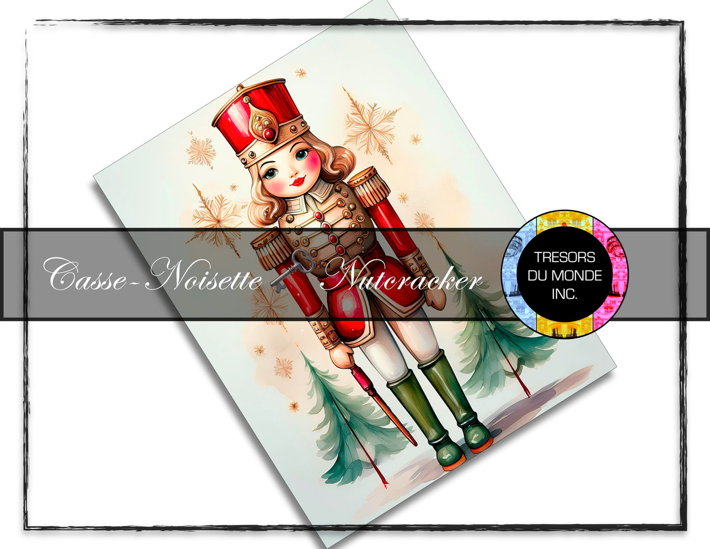 Christmas Nutcracker - High resolution digital solo images - Business