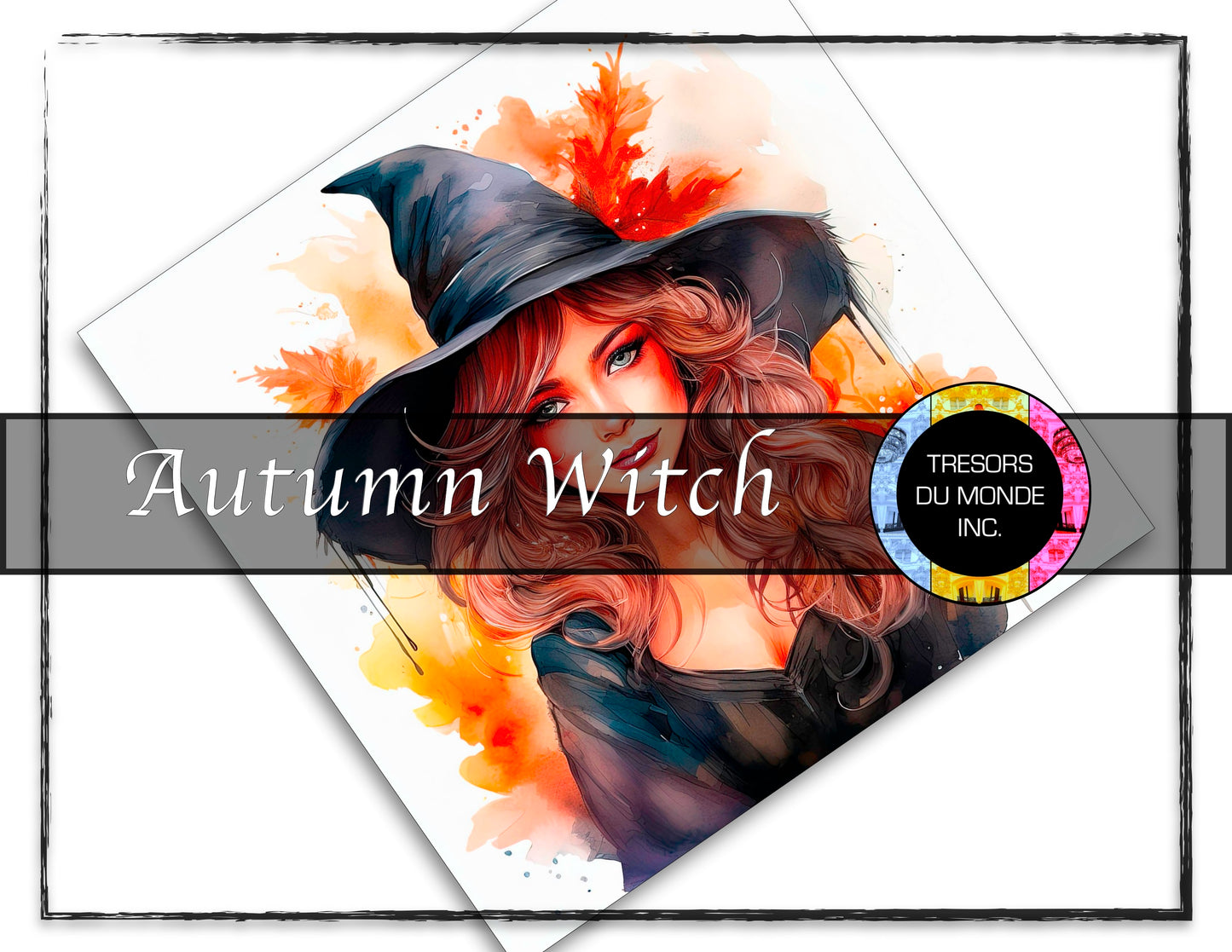 Autumn witches and witchers - High resolution digital solo images - Business