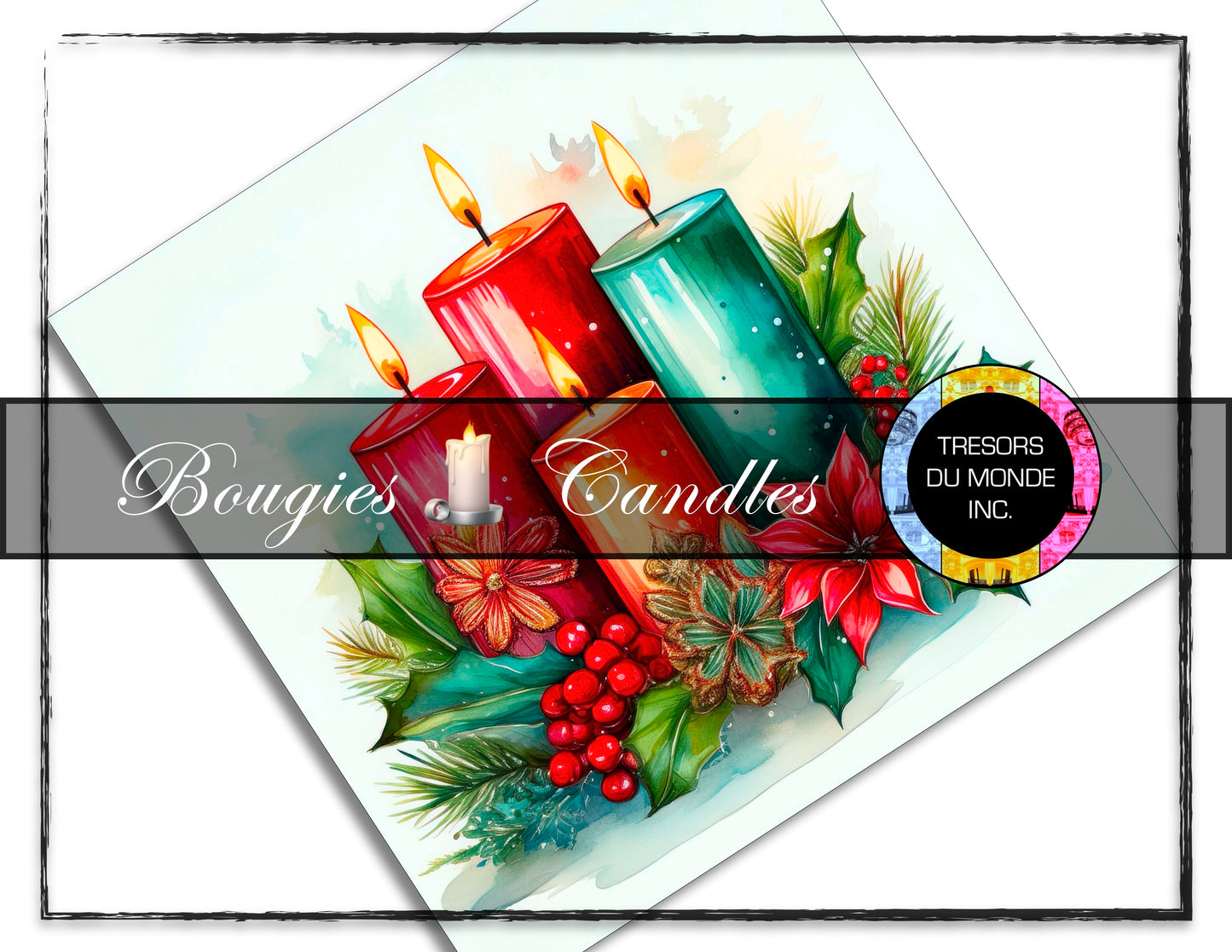 Candles - High resolution digital solo images - Business