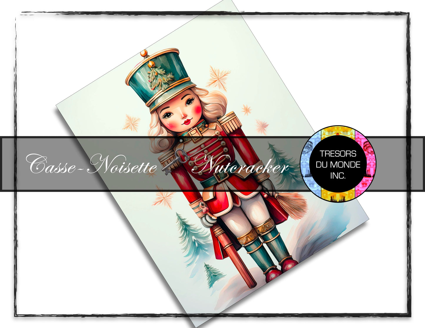Christmas Nutcracker - High resolution digital solo images - Business