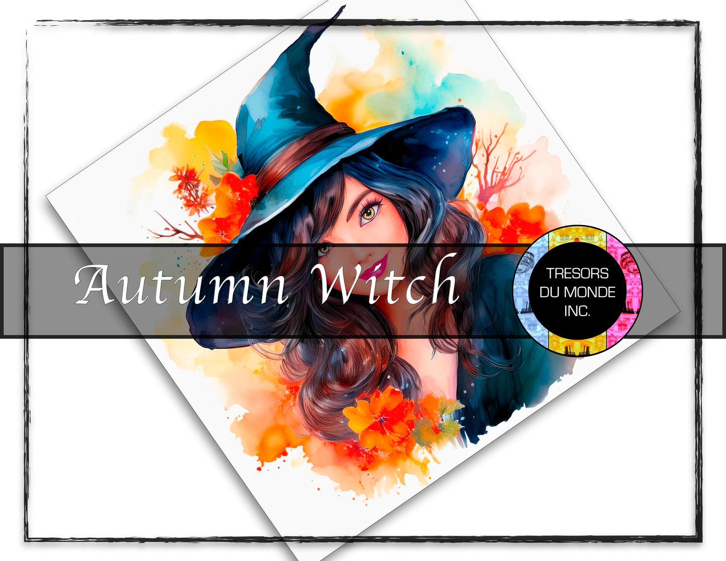 Autumn witches and witchers - High resolution digital solo images - Business