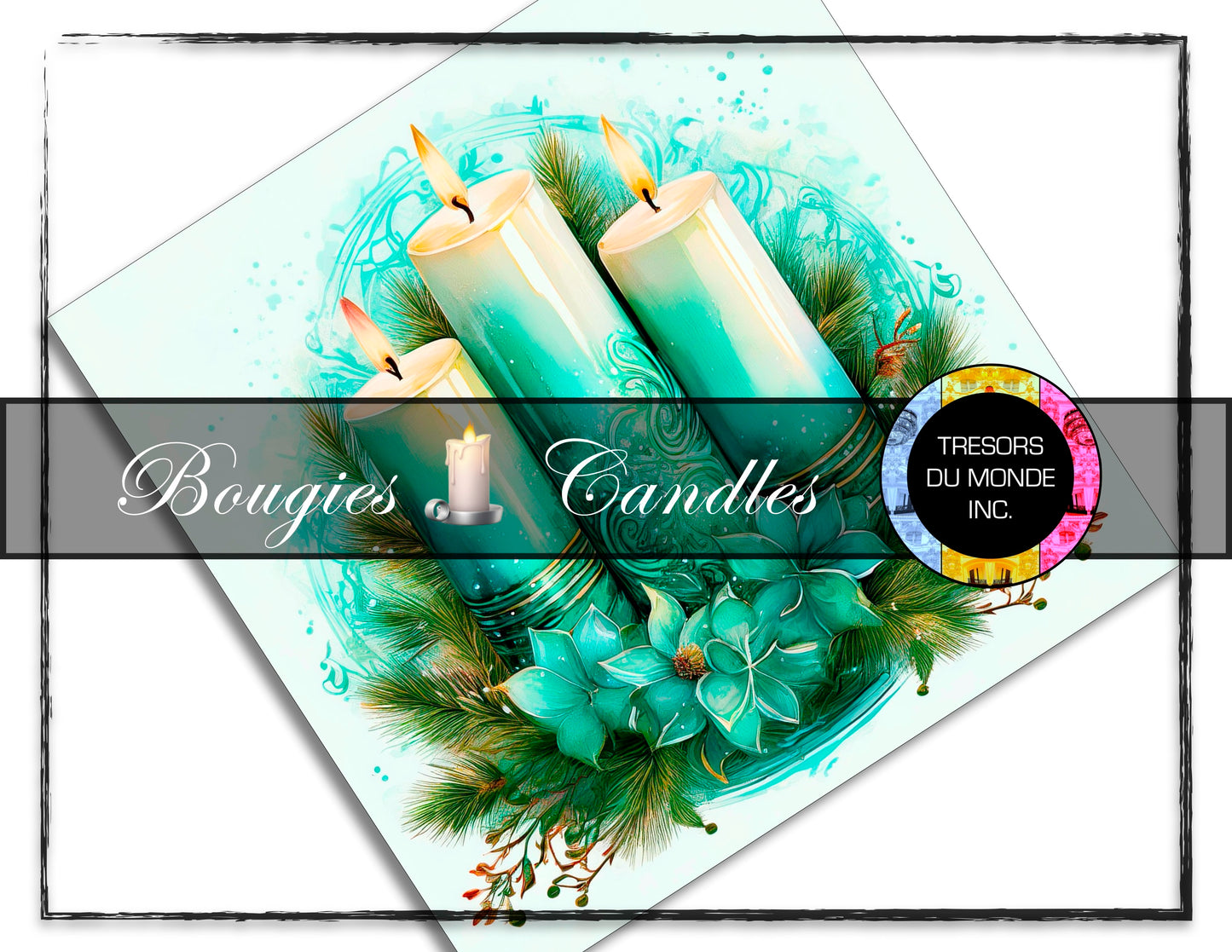 Candles - High resolution digital solo images - Business
