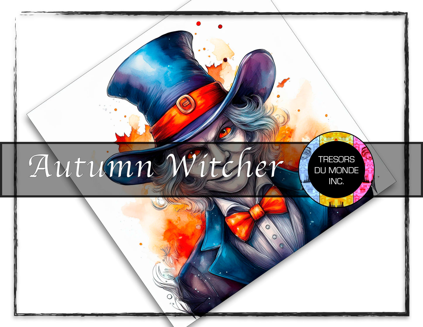 Autumn witches and witchers - High resolution digital solo images - Business