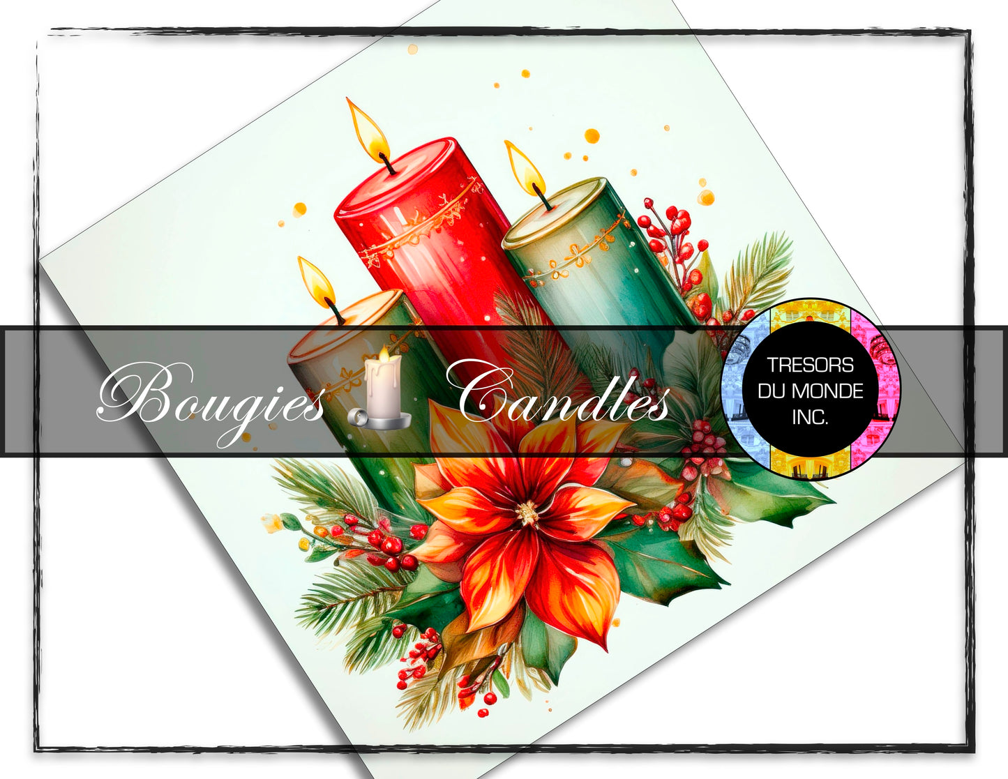 Candles - High resolution digital solo images - Business