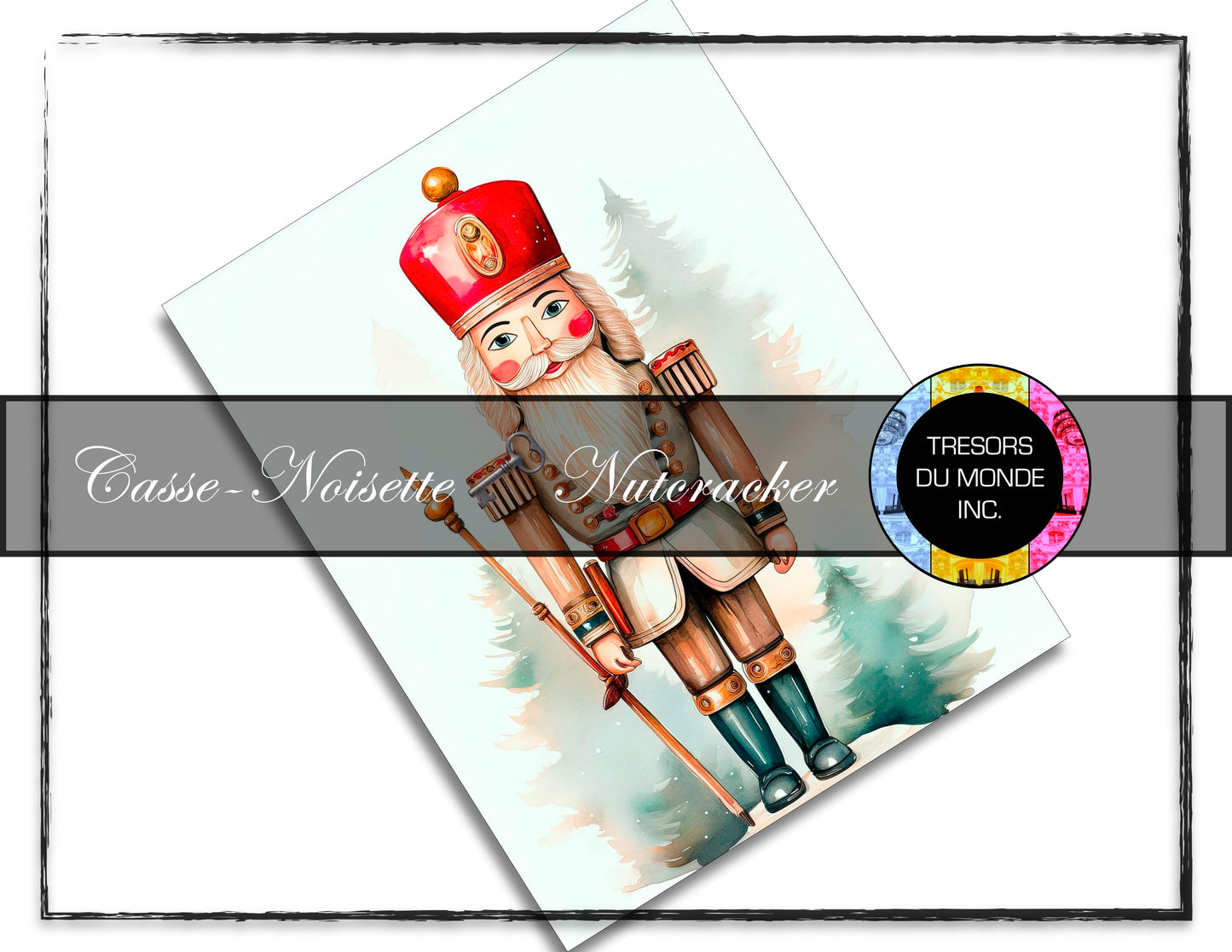 Christmas Nutcracker - High resolution digital solo images - Business