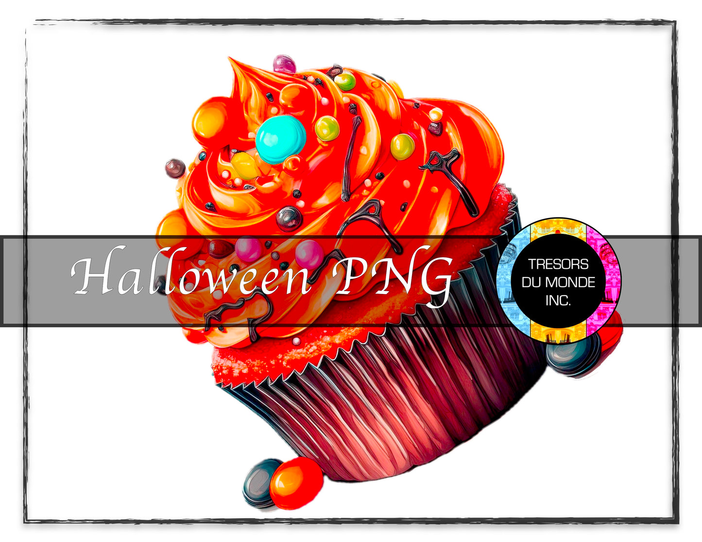 Grunge Halloween madness - High resolution digital solo images - Business