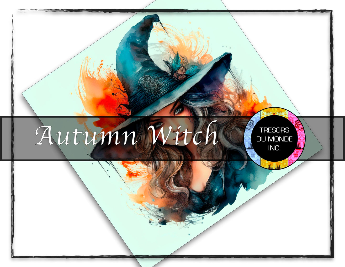 Autumn witches and witchers - High resolution digital solo images - Business