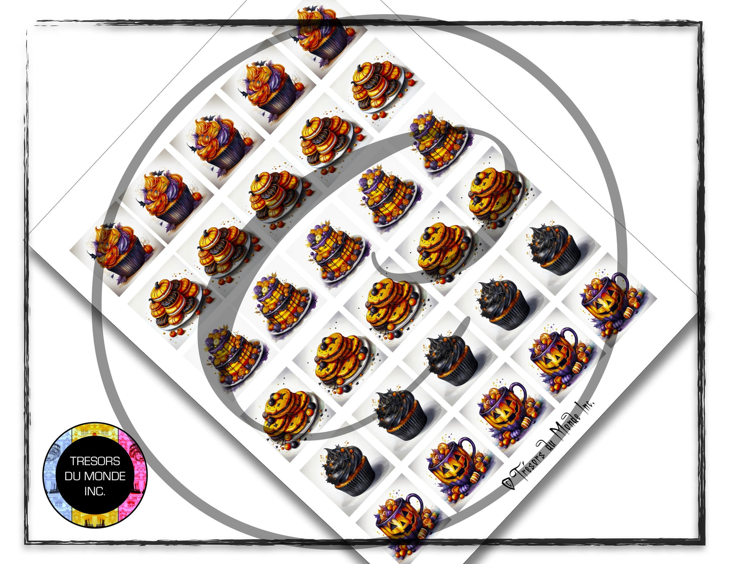 Ephemera numériques - Desserts d'Halloween - Usage perso