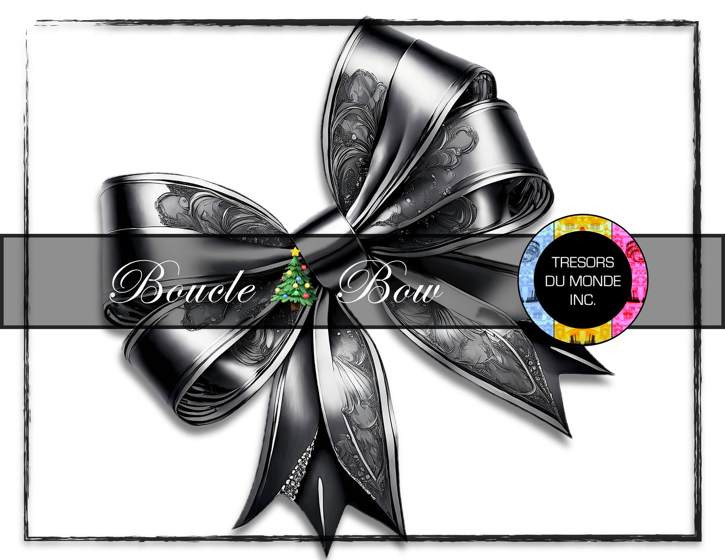 Bow to brighten your Holiday gifts - High resolution digital solo images - Business