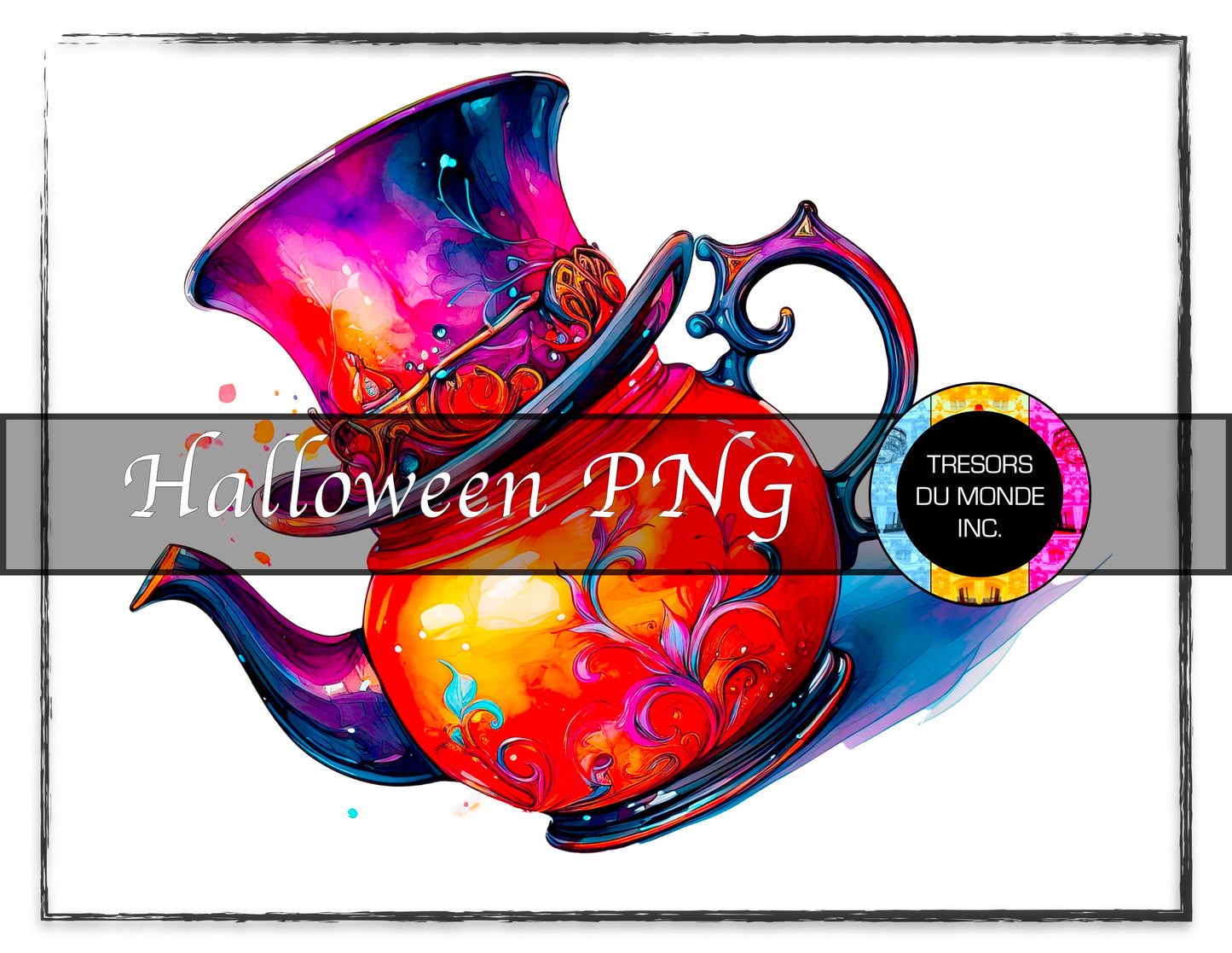 Grunge Halloween madness - High resolution digital solo images - Business