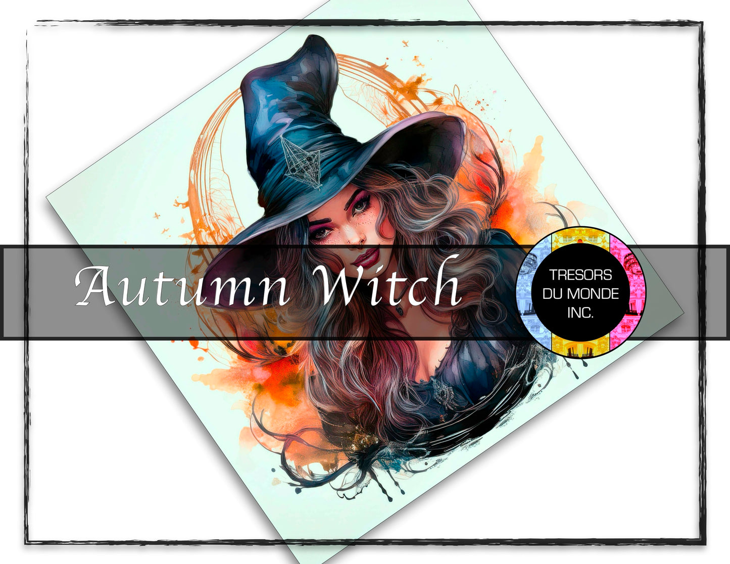 Autumn witches and witchers - High resolution digital solo images - Business