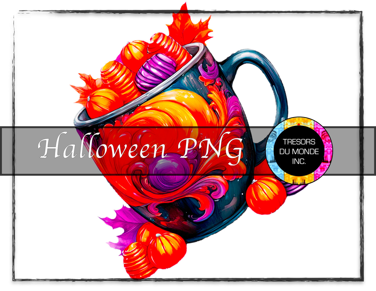 Grunge Halloween madness - High resolution digital solo images - Business