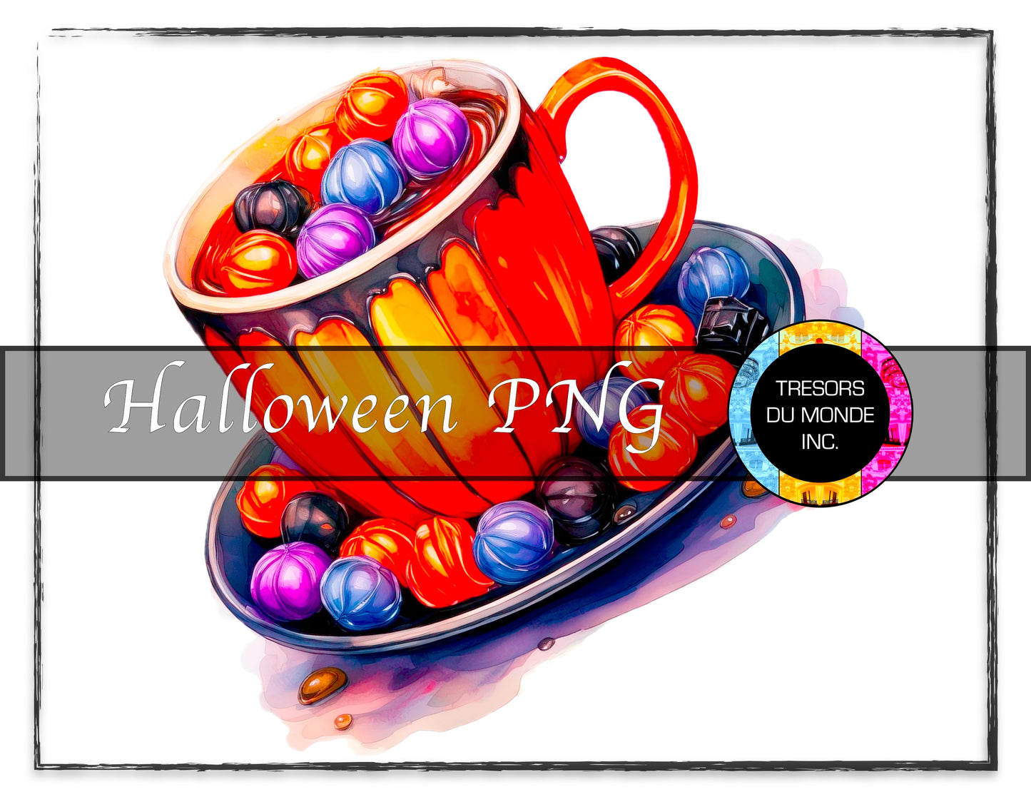 Grunge Halloween madness - High resolution digital solo images - Business