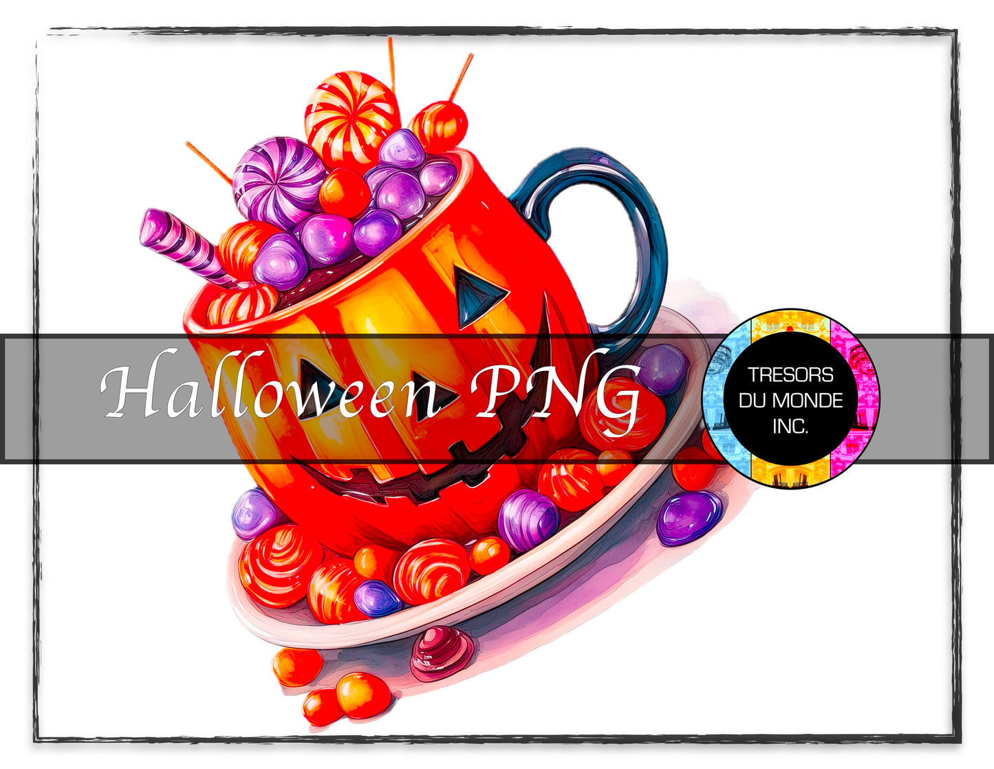 Grunge Halloween madness - High resolution digital solo images - Business