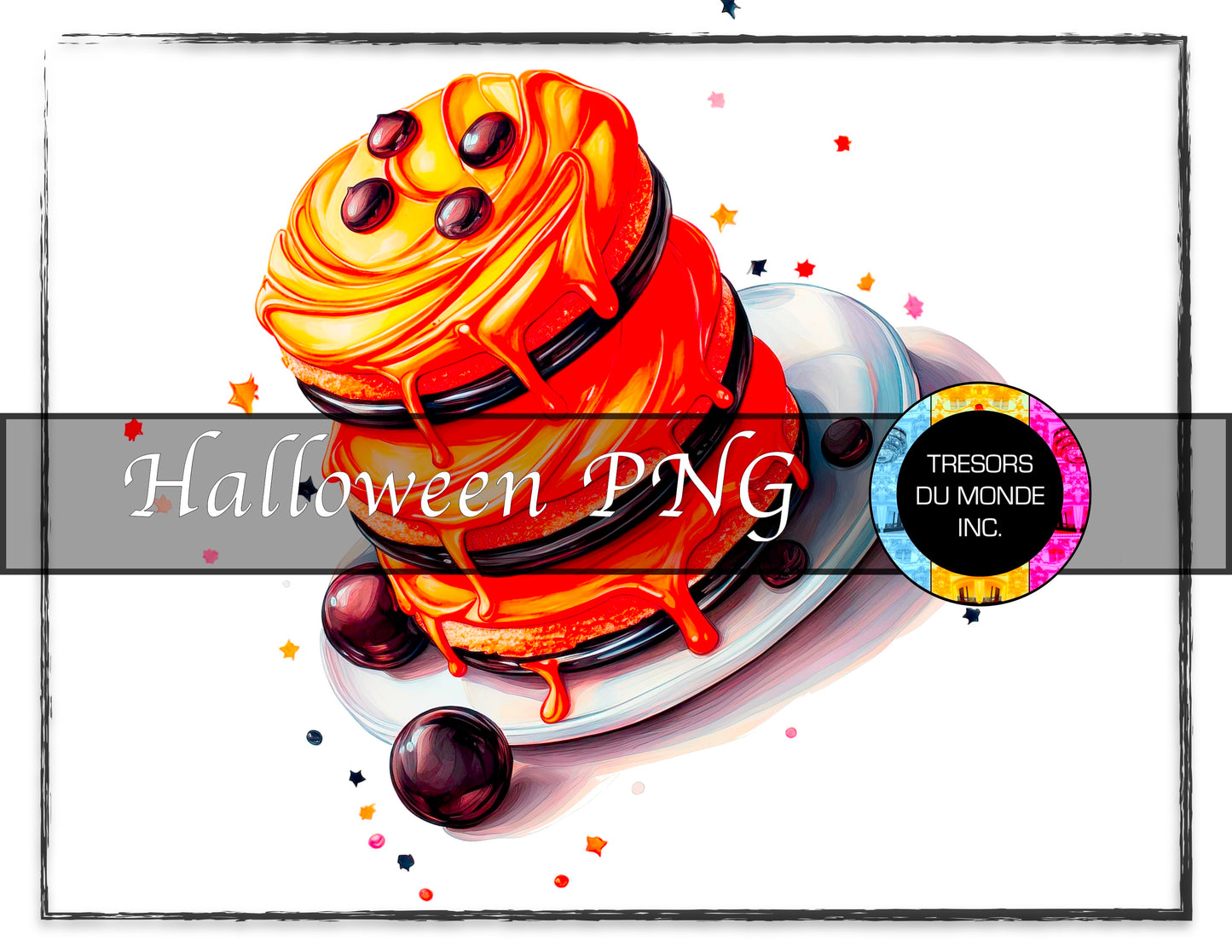 Grunge Halloween madness - High resolution digital solo images - Business