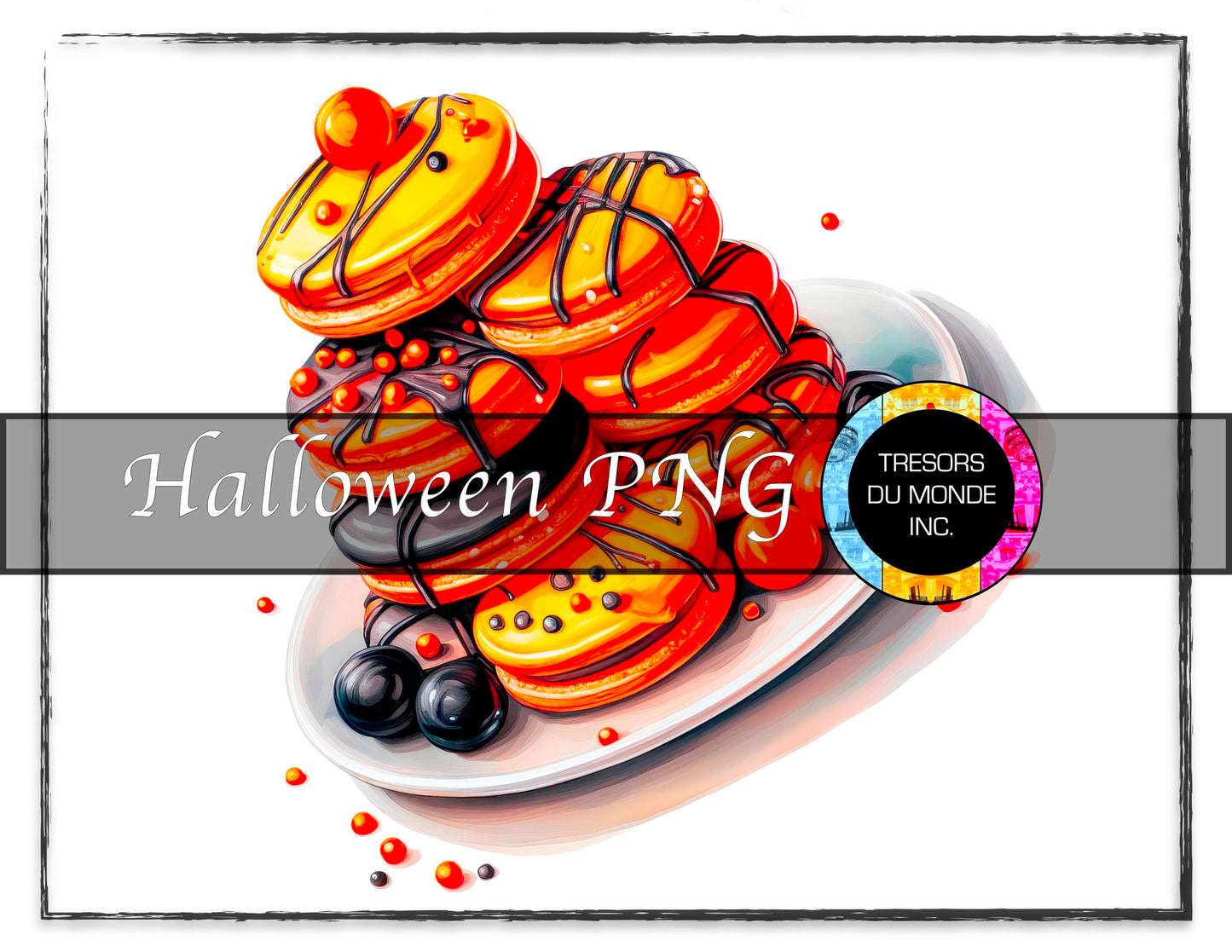 Grunge Halloween madness - High resolution digital solo images - Business