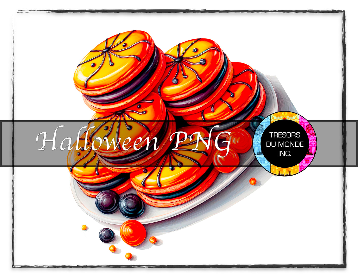Grunge Halloween madness - High resolution digital solo images - Business