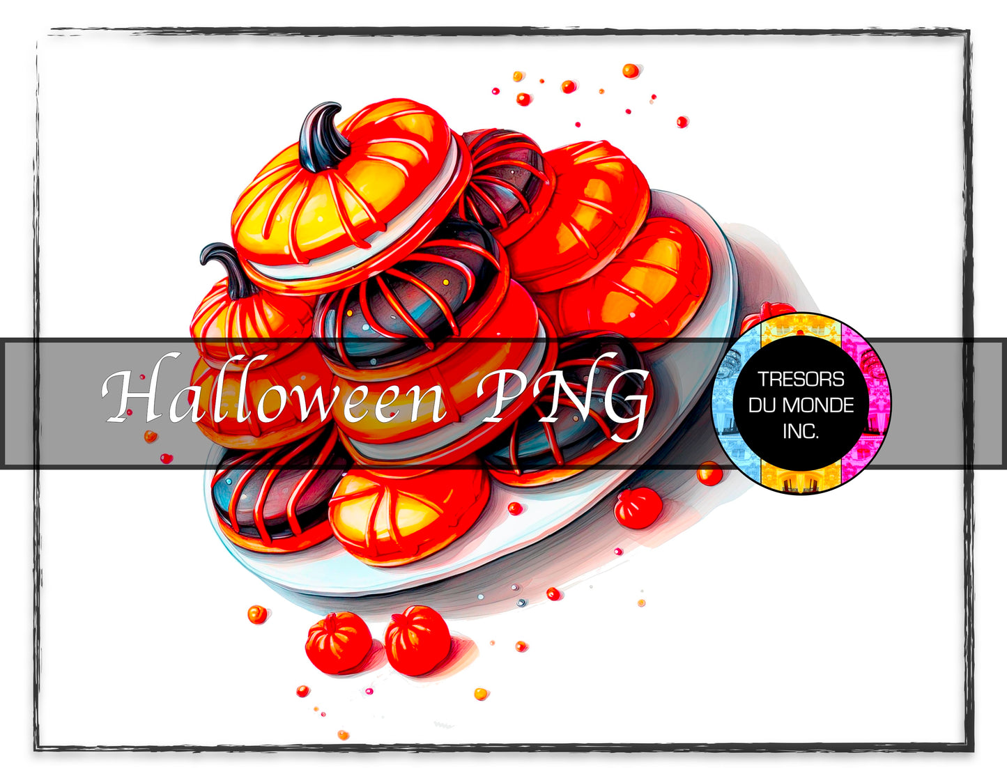 Grunge Halloween madness - High resolution digital solo images - Business