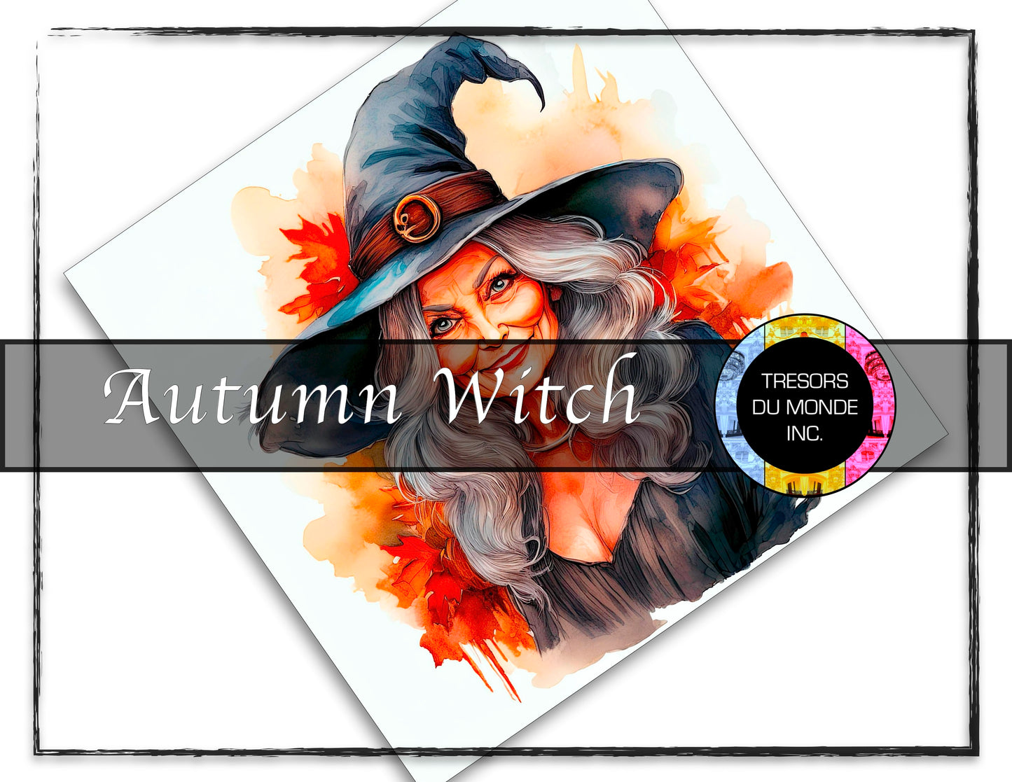 Autumn witches and witchers - High resolution digital solo images - Business