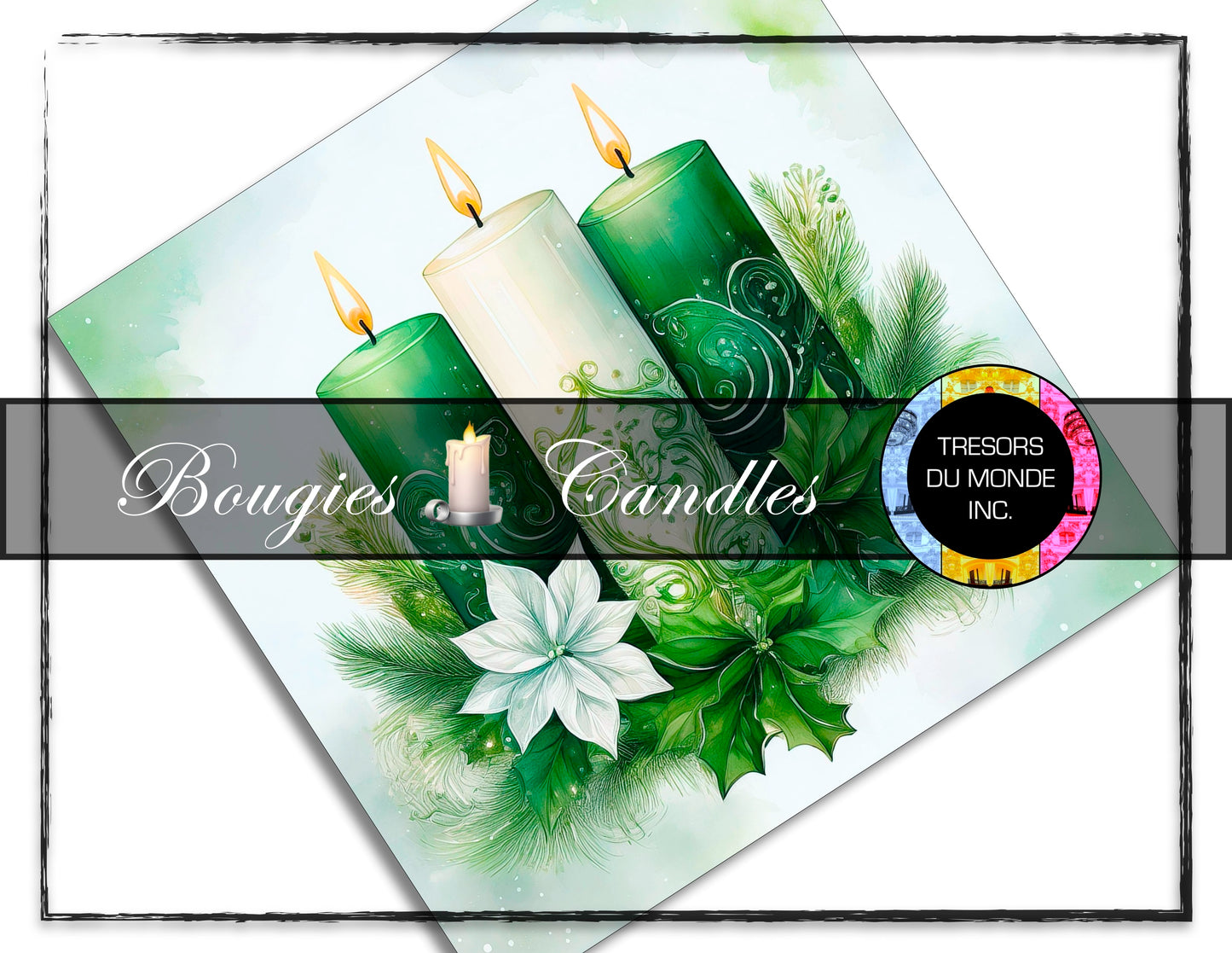 Candles - High resolution digital solo images - Business