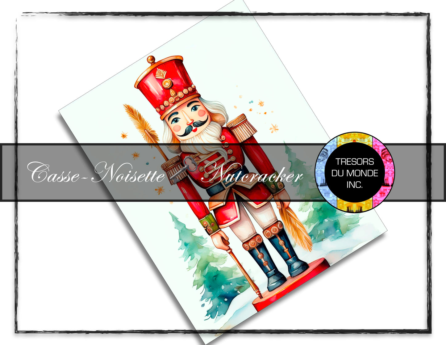 Christmas Nutcracker - High resolution digital solo images - Business