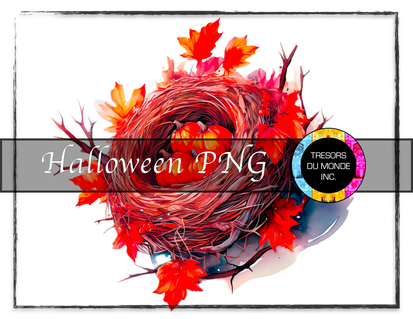 Grunge Halloween madness - High resolution digital solo images - Business