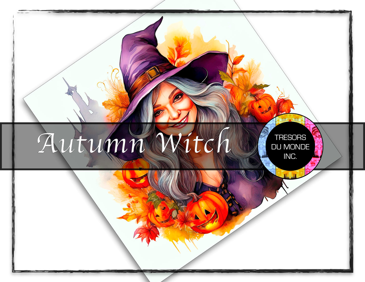Autumn witches and witchers - High resolution digital solo images - Business