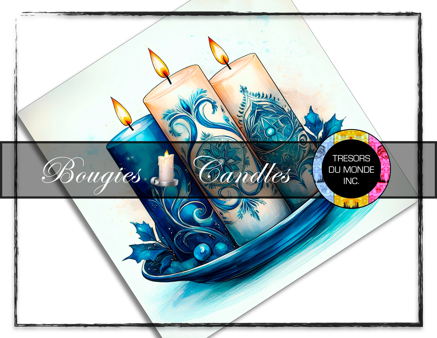 Candles - High resolution digital solo images - Business