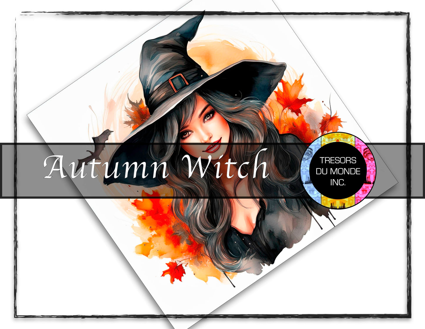 Autumn witches and witchers - High resolution digital solo images - Business