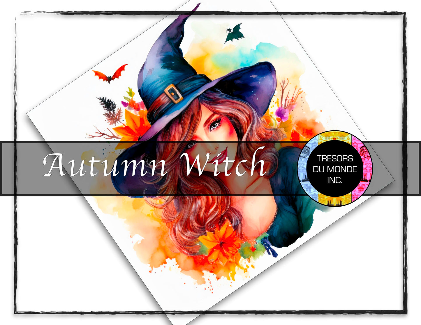 Autumn witches and witchers - High resolution digital solo images - Business