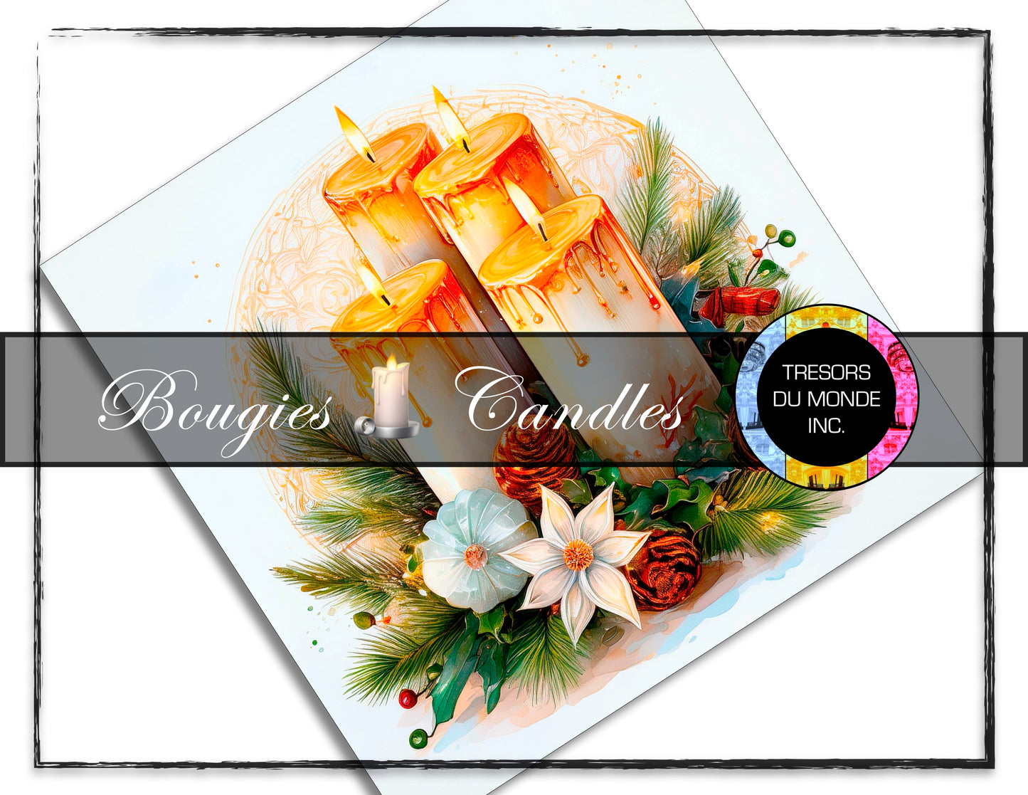 Candles - High resolution digital solo images - Business