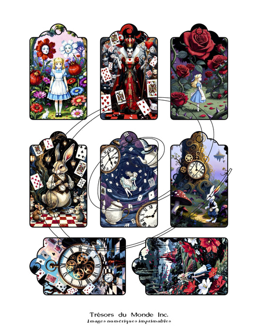 Ensemble - Mon Alice - Étiquettes et sceaux - Usage perso