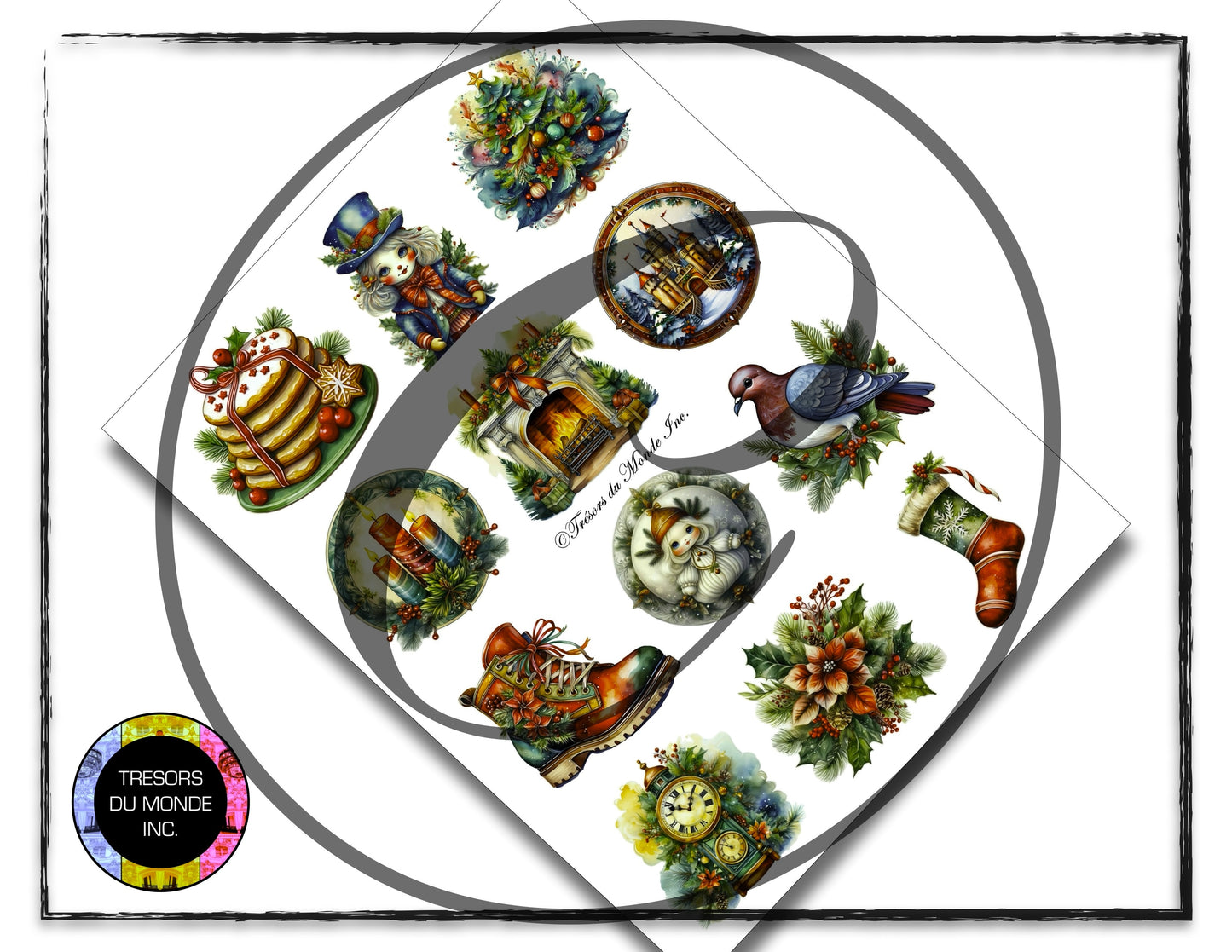 Ephemera numériques - Féérie de Noël - Usage perso