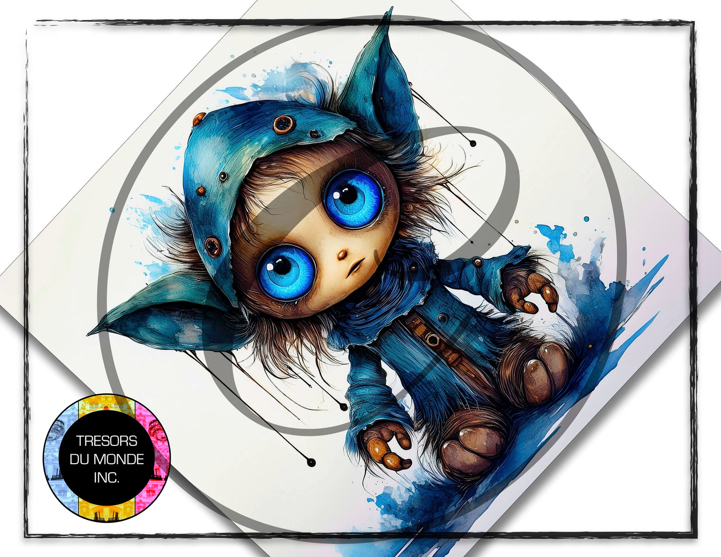 Blue eyed hobbits - High resolution digital solo images - Business