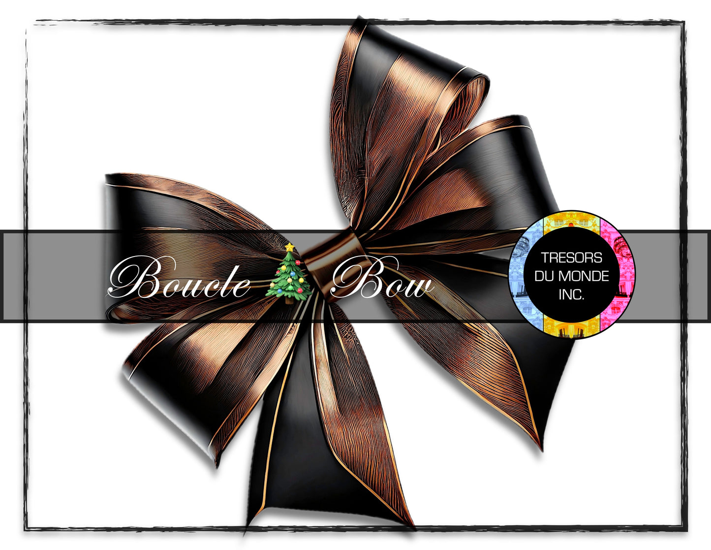 Bow to brighten your Holiday gifts - High resolution digital solo images - Business