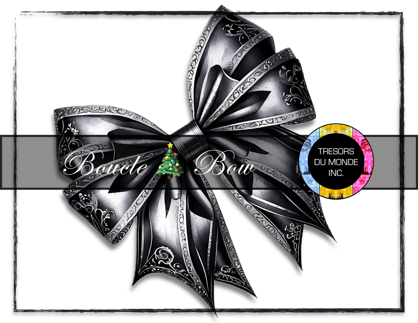 Bow to brighten your Holiday gifts - High resolution digital solo images - Business