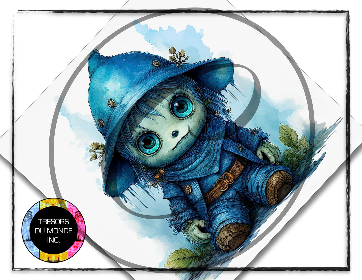 Blue eyed hobbits - High resolution digital solo images - Business