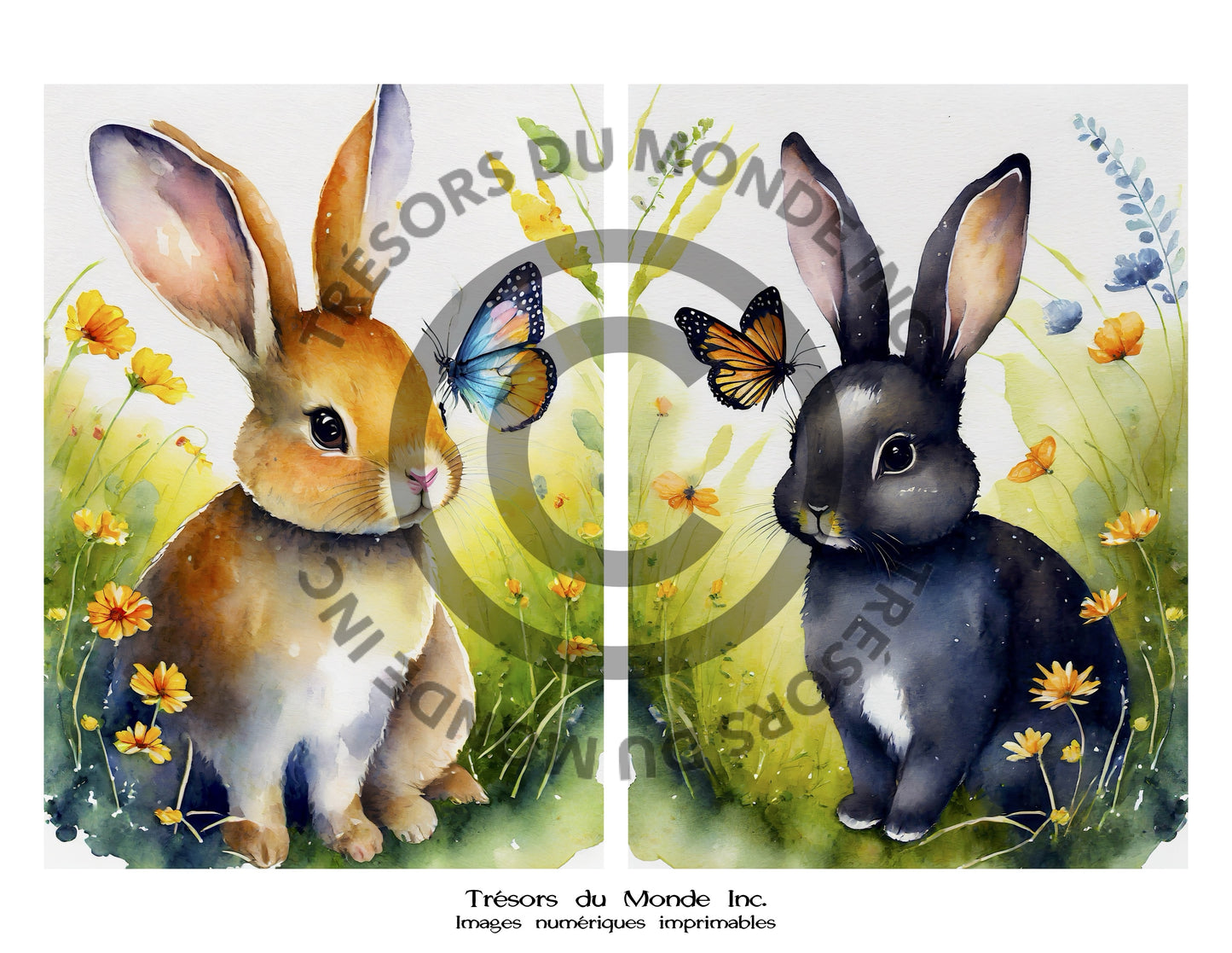 Eléments de décor - Petits animaux - Usage perso