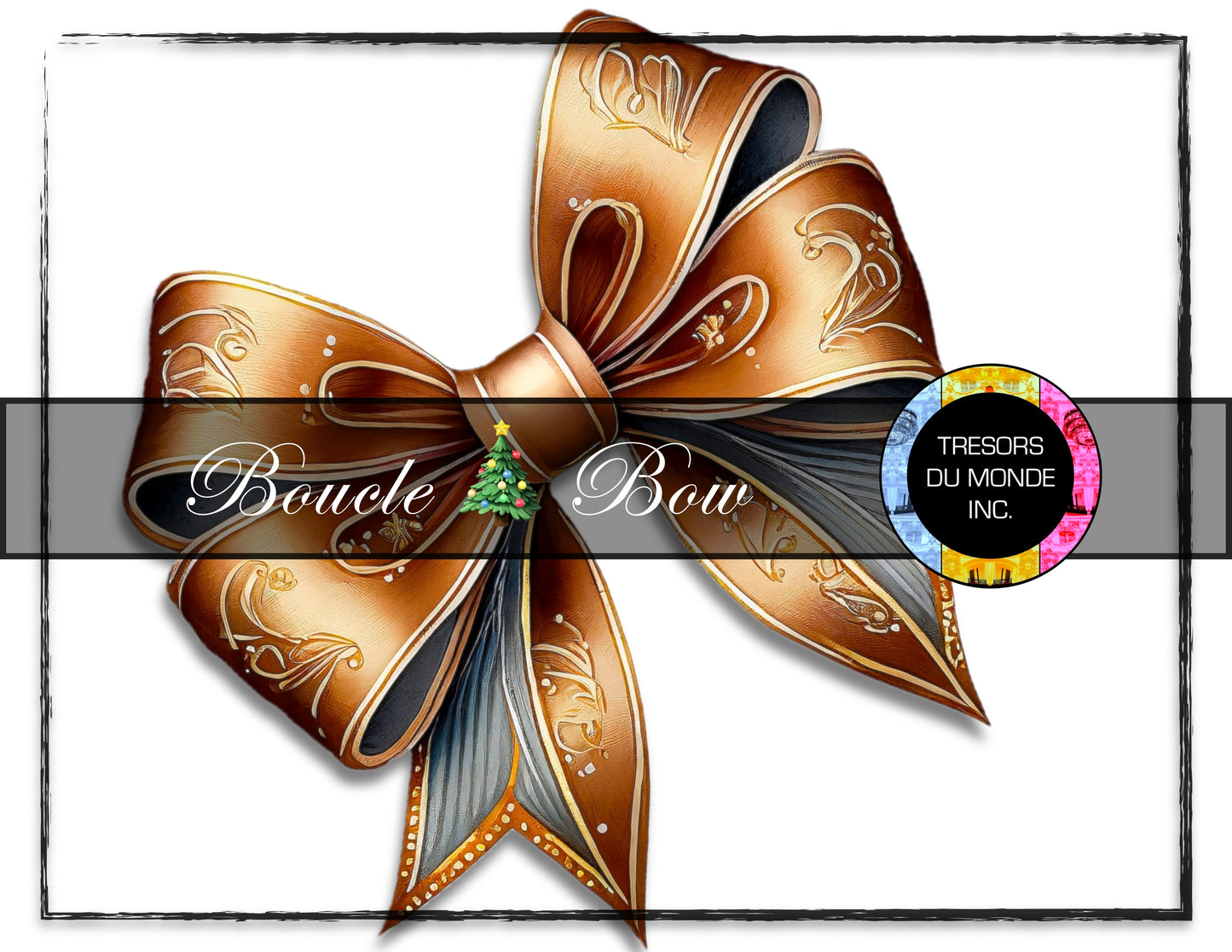 Bow to brighten your Holiday gifts - High resolution digital solo images - Business