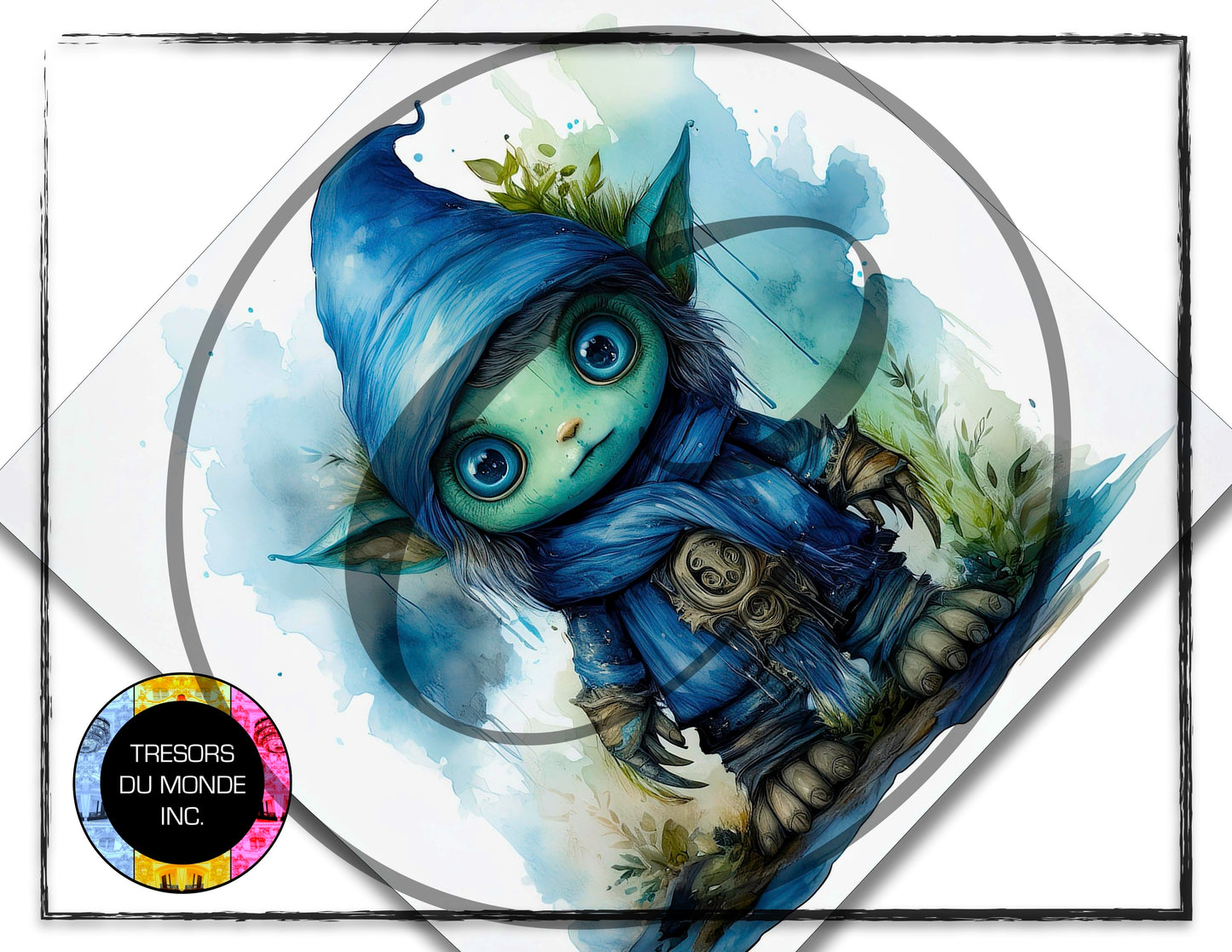 Blue eyed hobbits - High resolution digital solo images - Business