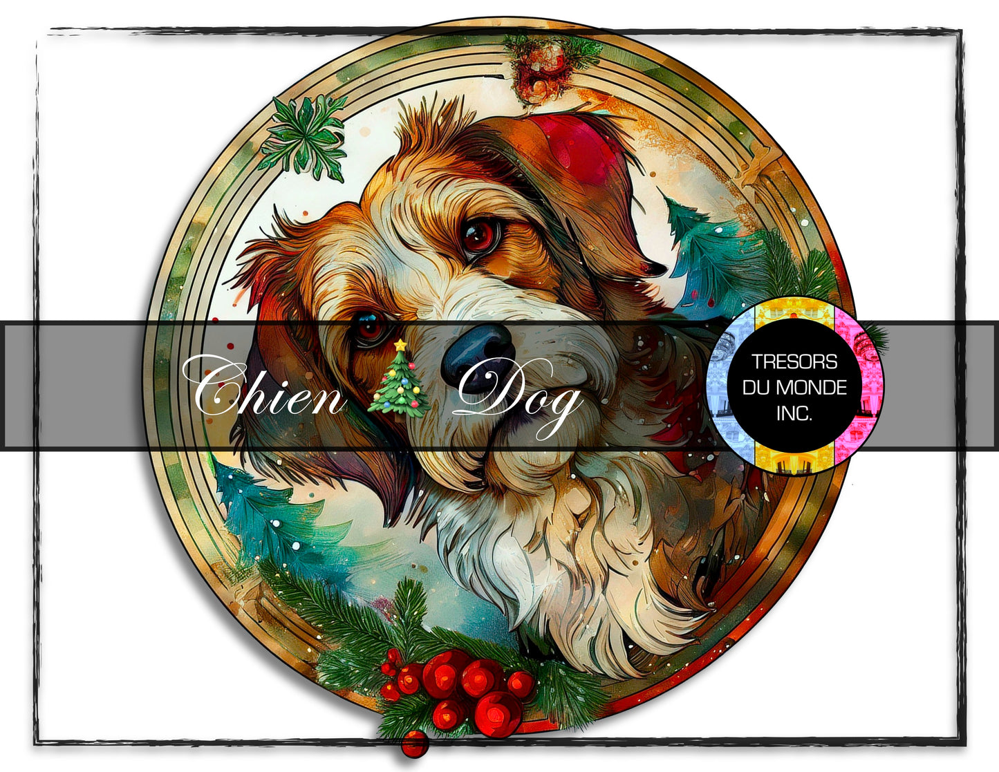 Cats and dogs - Christmas vibes - High resolution digital solo images - Business