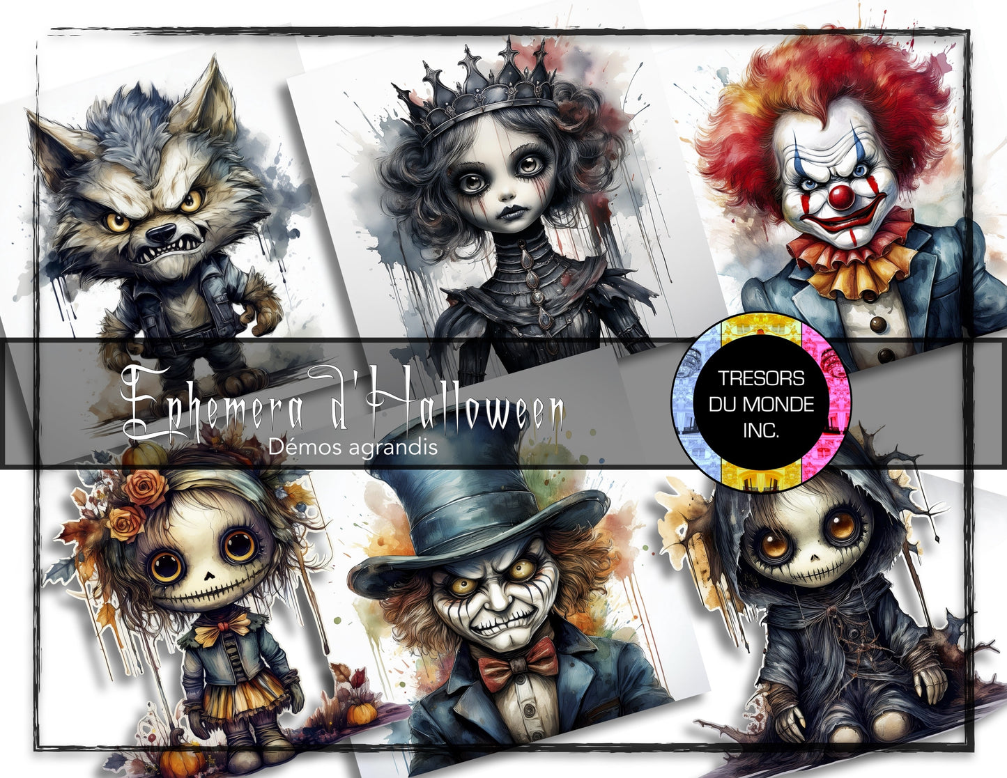 Ephemera numériques - Petites terreurs d'Halloween - Usage perso