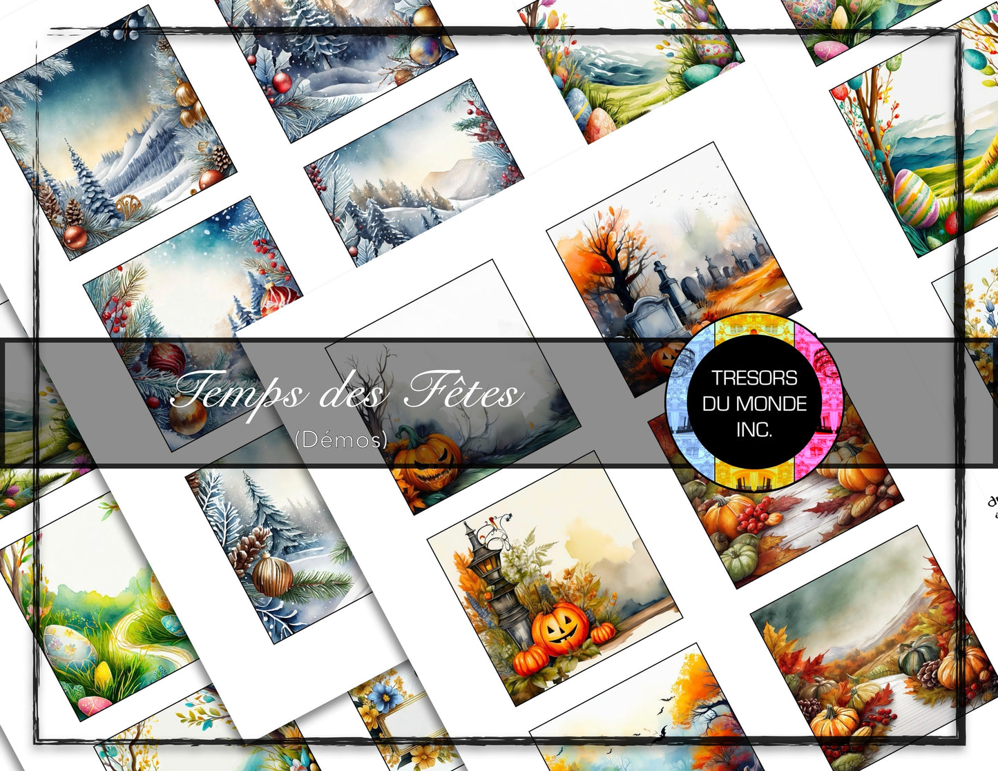 Étiquettes pour jarres - Temps des fêtes - Usage perso