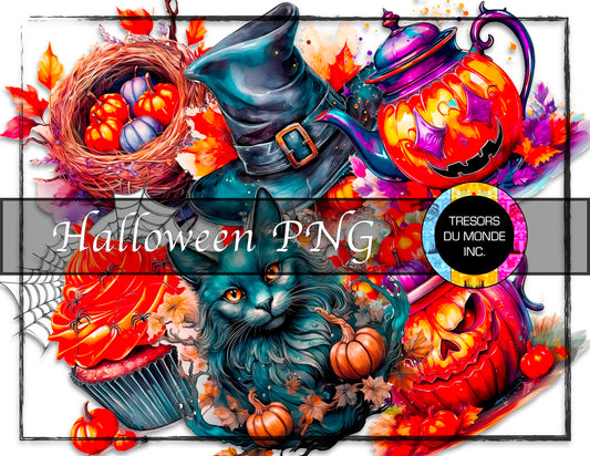 Grunge Halloween madness - High resolution digital solo images - Business
