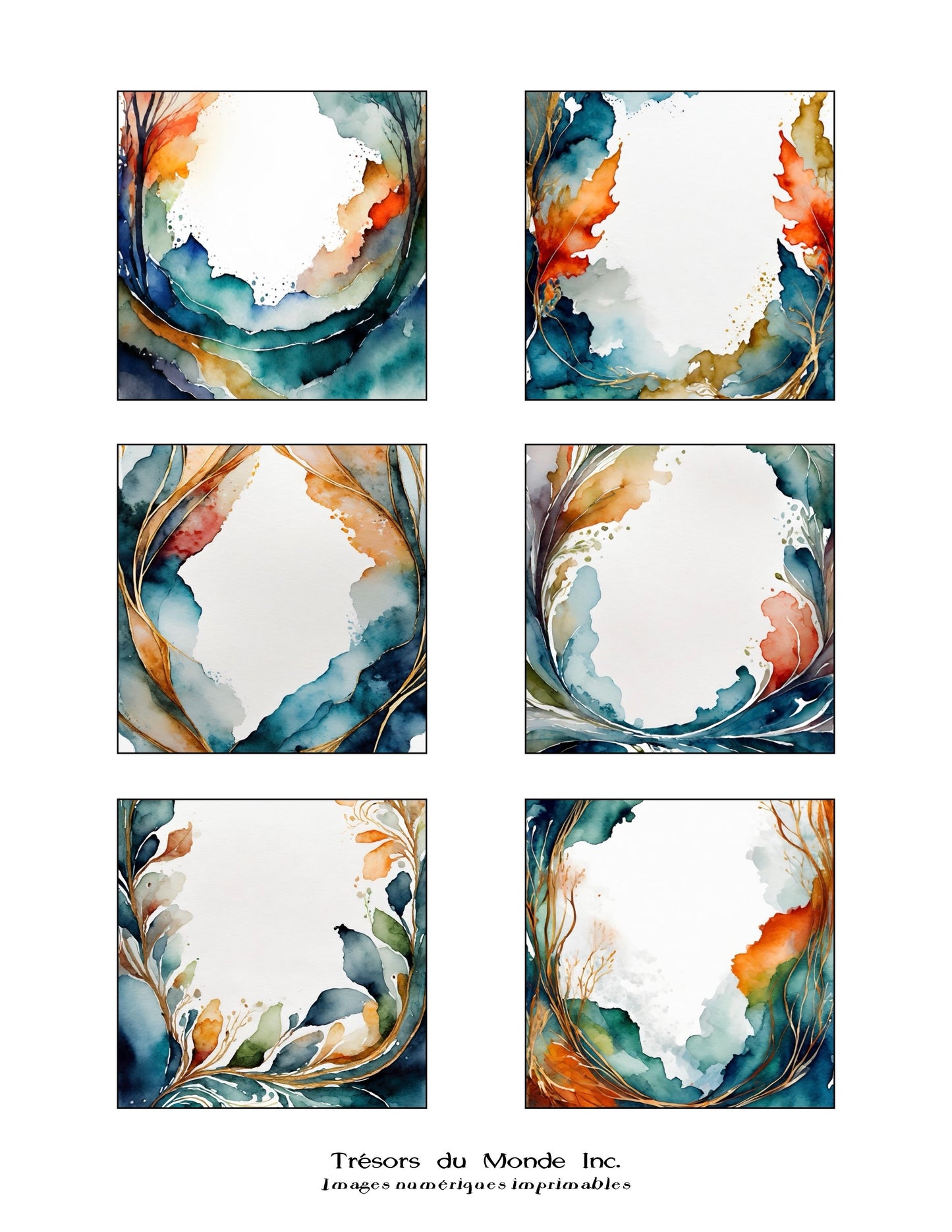 Étiquettes pour jarres - Saisons - Usage perso