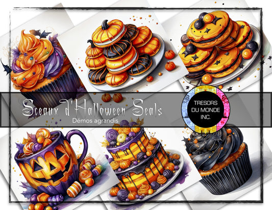 Ephemera numériques - Desserts d'Halloween - Usage perso