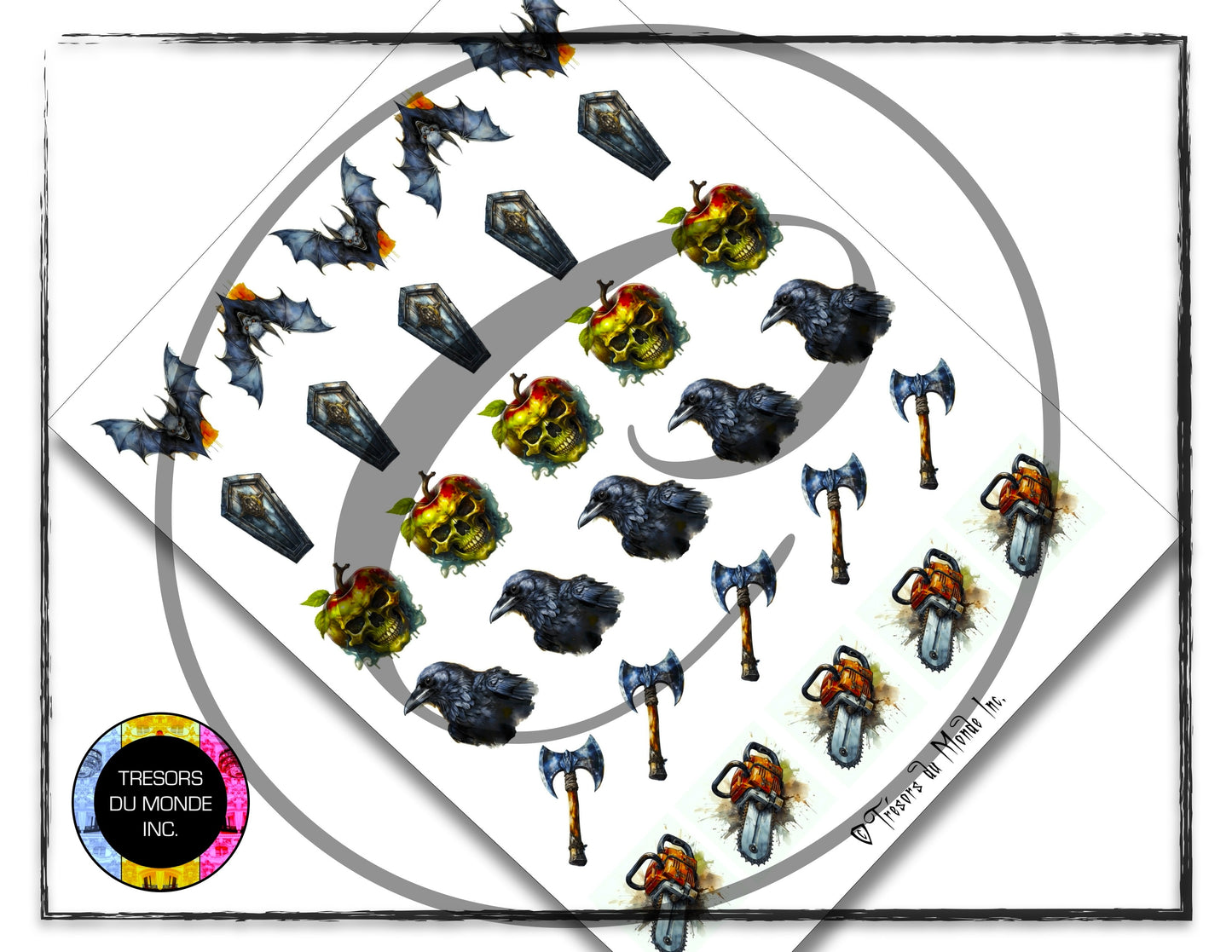 Ephemera numériques - Horreur d'Halloween mini - Usage perso