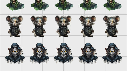 Ephemera numériques - Horreur d'Halloween mini - Usage perso